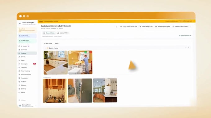 create a saas product demo, software walkthrough and UI animation video