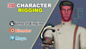do 3d rigging in maya or blender