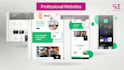 create a professional and responsive wordpress website