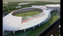do 3d stadium animation, 3d model, football stadium design, sports visualization
