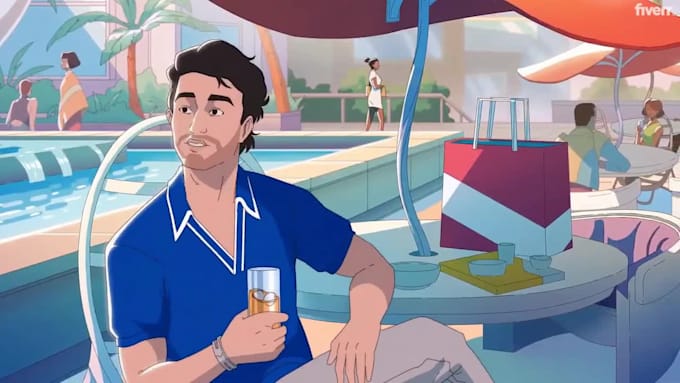 create custom 2d animated music videos, cinematic short films, and game trailers