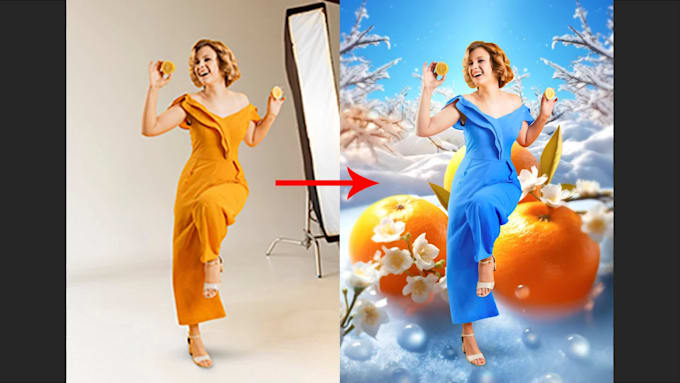 enhance image quality and color correction