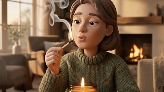 create modern ai polished claymation for your brand
