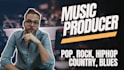 be your pop, rock, country, blues music producer
