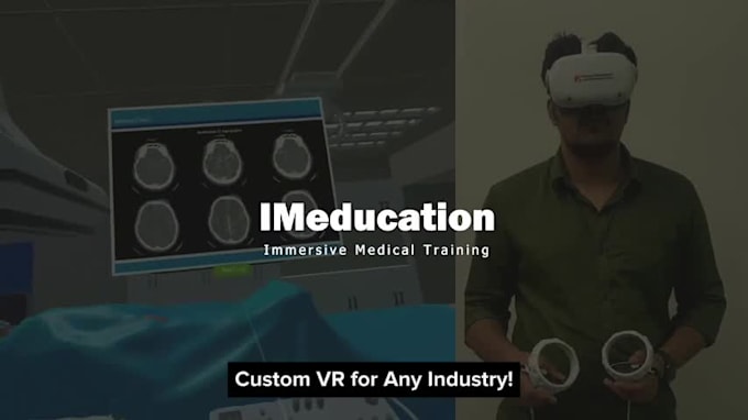 develop virtual reality training simulation