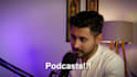 make a podcast style ugc video ad in a cool studio