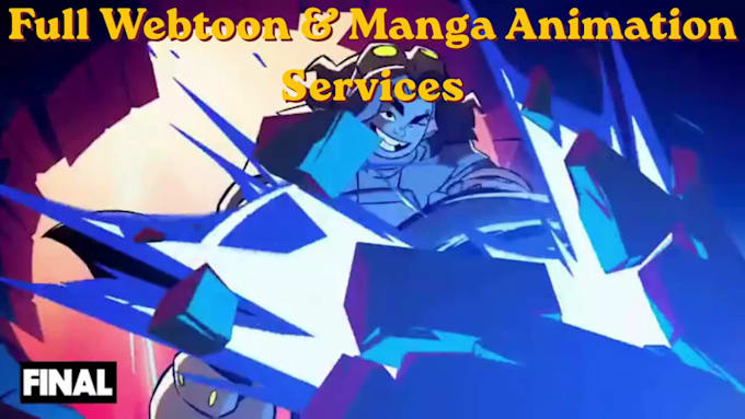 create cinematic motion comic manga and webtoon animation