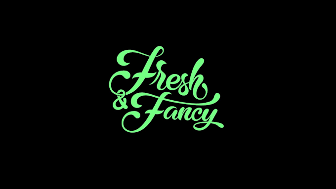 create a high quality signature logo animation