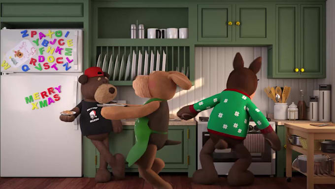 do 3d characters for movies, short films and tv ads