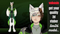 design 2d vtuber, live2d vtuber chibi, 2d vtuber model, live2d model