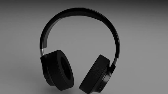 create realistic 3d product animation video