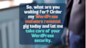 provide professional wordpress malware removal service