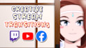 create custom stinger transitions for twitch, youtube and facebook