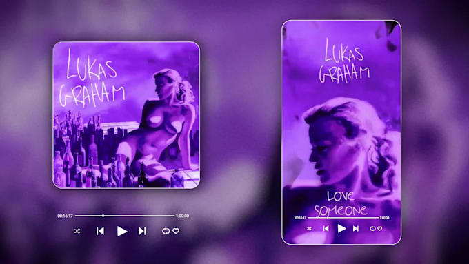 make premium spotify canvas and social media animations