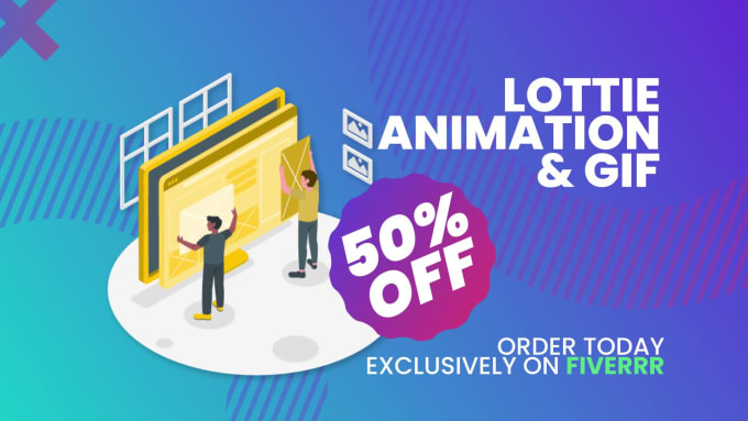 Create interactive lottie animation for your website by Creativefima |  Fiverr