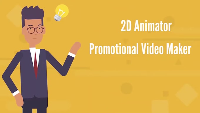 do a 2d animated explainer video or sale video