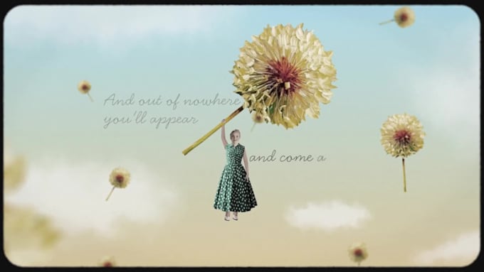 do collage animation mixed media animated music video collage music lyrics video