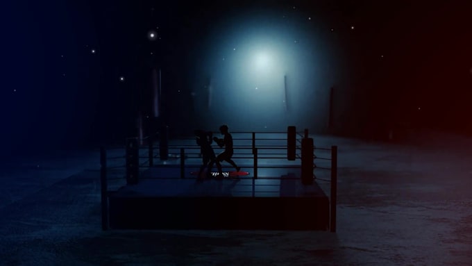 create amazing boxing MMA gloves intro video