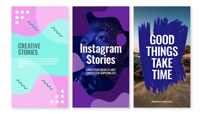 make instagram story video and promo ads