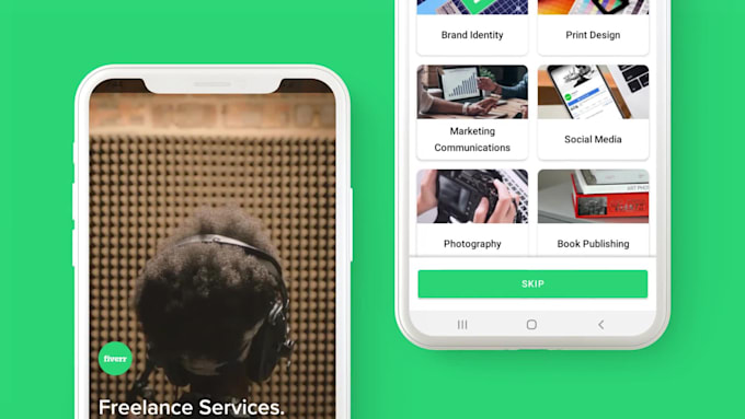 create dynamic app promo video
