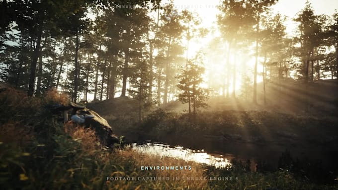 create cgi cinematic game trailer in unreal engine
