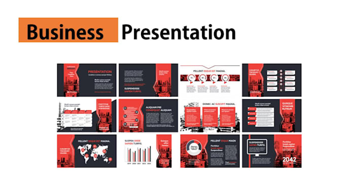 create your powerpoint presentation  for business and school