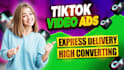 create viral tik tok video ads, dropshipping facebook ads creatives