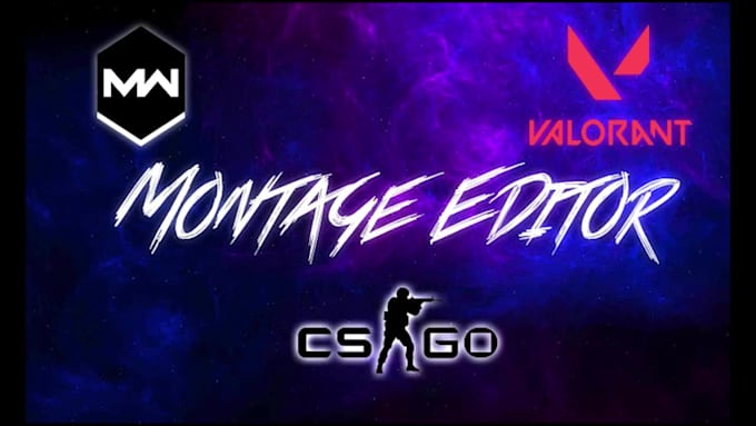 edit a professional montage for valorant, csgo, warzone