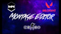 edit a professional montage for valorant, csgo, warzone