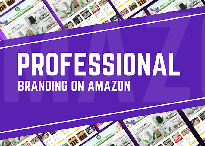 create amazon storefront design and amazon brand store