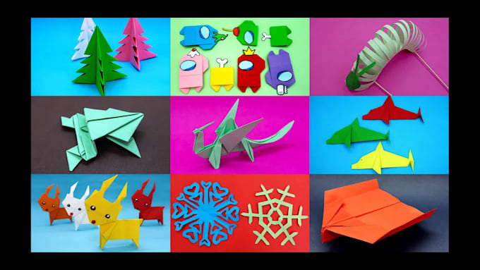 Make origami videos for youtube in 24 hours by Akbarli1514 | Fiverr