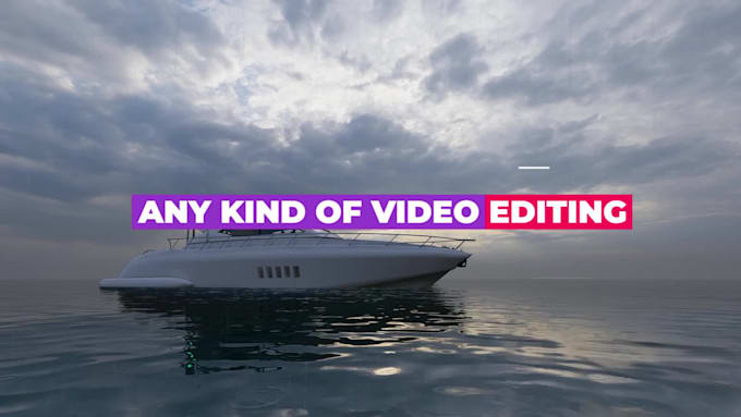 do professional  video editing
