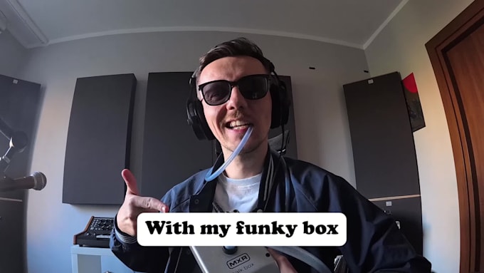 make your track funky with authentic talkbox vocals
