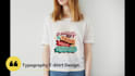 do custom graphic typography t shirt design