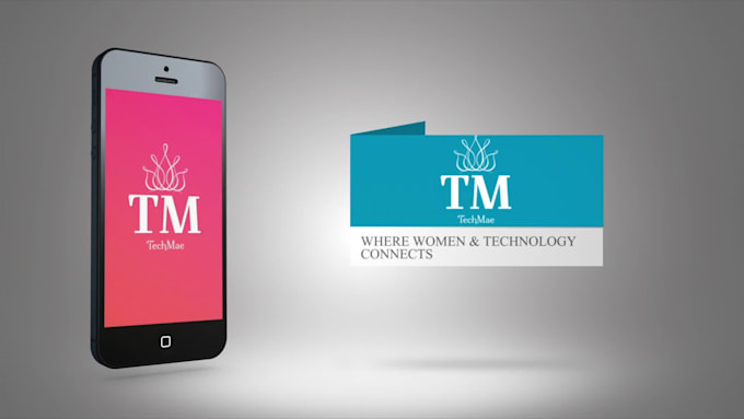 create modern mobile app promo video for ios and android
