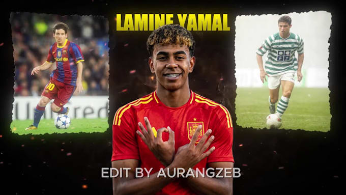 edit sports documentary style video for your channel