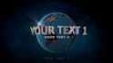 add your 3d text to universal studios intro maker video