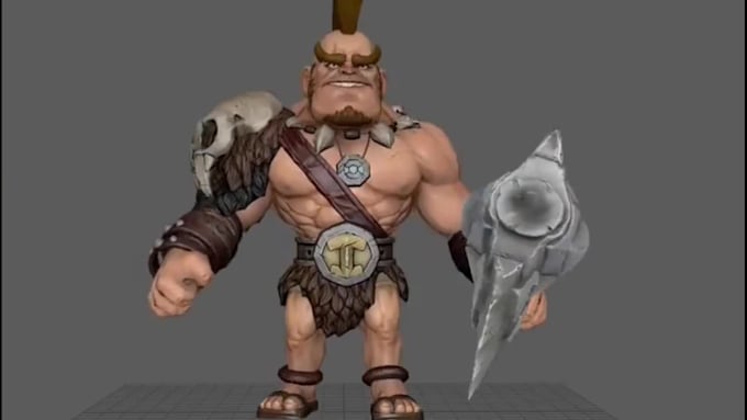 do 3d game character rigging and animation for unity, unreal engine and games