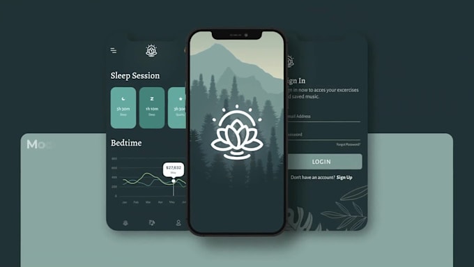 animate a modern mobile app promo video for android and ios