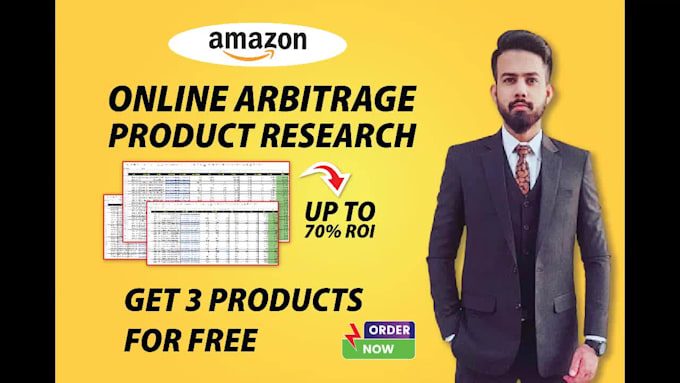 do amazon online arbitrage product research upto 70 ROI
