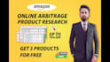 do amazon online arbitrage product research upto 70 ROI