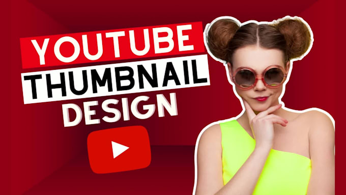 design catchy youtube thumbnail