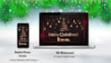 create amazing  christmas greeting video