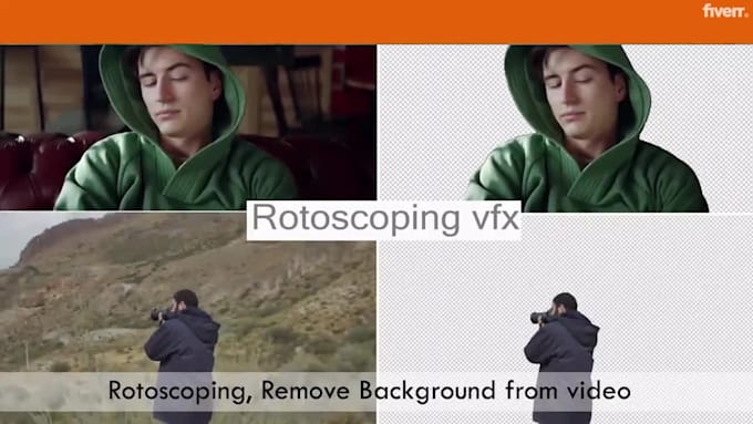 remove background from videos, rotoscoping,