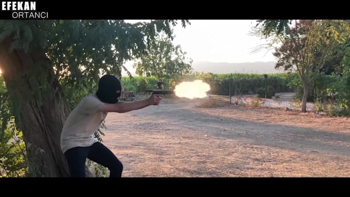 weapon muzzle flash vfx effects for action scenes