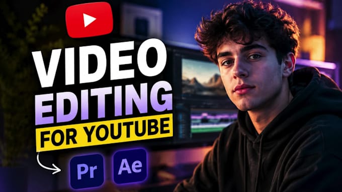 do professional video editing for youtube automation channel
