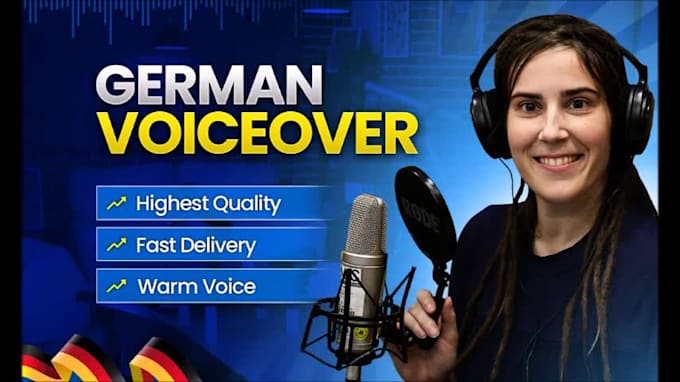 Produce a high quality female german voice over in a soothing, warm ...