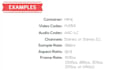 analyze any video or audio for its metadata details