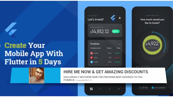 Convert ui designs to flutter as flutter developer by Usamahabib141 ...