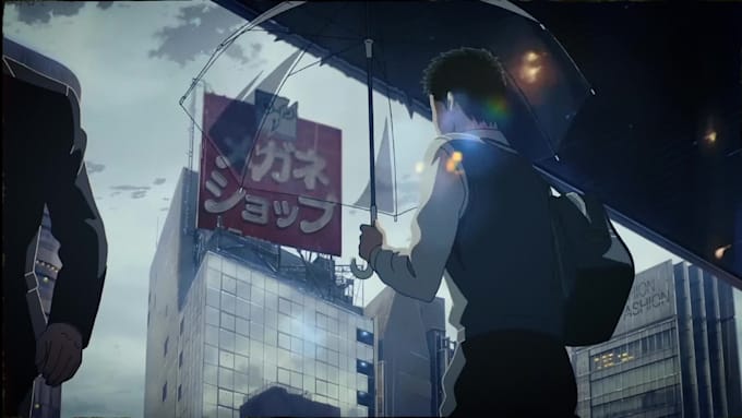 create a lofi aesthetic anime music video or anime edit